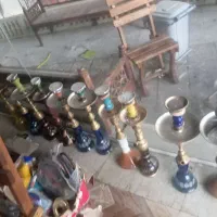 ۹ عدد قلیان قهوه خانه ای