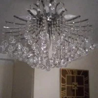 لوستر ۱۴ شاخه تمام کریستال اتریشی کارکرده|لوستر و چراغ آویز|تهران, مختاری|دیوار