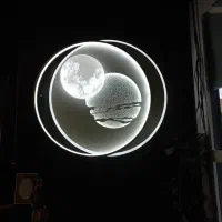 ۲ عددچراغ دکوری کاملا نو و سالم