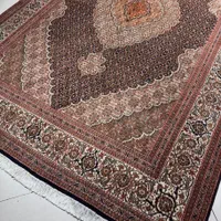 ۶متری تک نقشه ماهی تبریز ۴۰رج سرمه ای (مشکی)|فرش|تهران, جهاد|دیوار