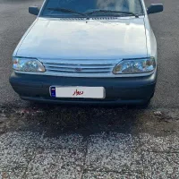 پراید سفید تمیز مدل ۹۰