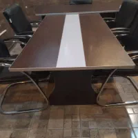 فروش میز ریاست ومیز کنفرانس به همراه صندلی|مبلمان اداری|مرند, |دیوار