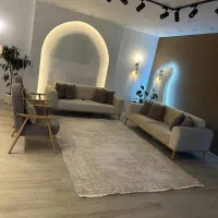 مبل دسته چوبی|مبلمان خانگی و میز عسلی|ایلام, |دیوار