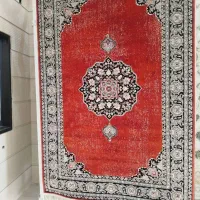 فرش فانتزی ۴ متری طرح قرمز لاکی وینج جدید|فرش|قم, نیروگاه|دیوار