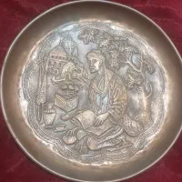 دیوار کوب مسی شمع دان
