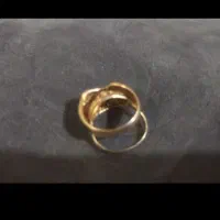 یک جفت گوشواره وپلاک