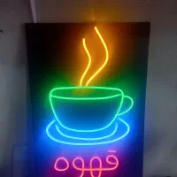تابلو قهوه