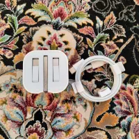 شارژر کلگی ۲۰ وات  و کابل فابریک iphone 13 pro max|لوازم جانبی موبایل و تبلت|تهران, یاخجی آباد|دیوار