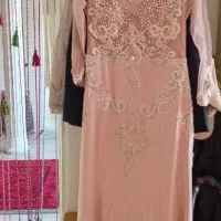 لباس مجلسی گلبهی سنگ دوزی شده