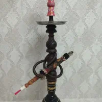 قلیان چوبی طعم لاو چوب گردو