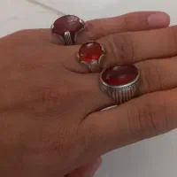 انگشتر نقره عقیق یمنی