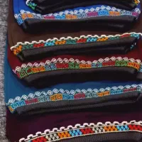 بالاق های نقش زده و پارچه بالاق (شلوار ترکمنی)