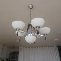 لوستر ۵ شاخه سالم|لوستر و چراغ آویز|شهرکرد, |دیوار