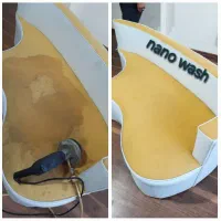 شستشوی صندلی در محل شستشوی مبل شویی تشک فرش موکت