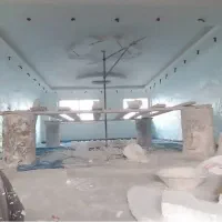 گچکاری گچ کاری سفید کاری کناف لکه گیری|خدمات پیشه و مهارت|بندر ماهشهر, |دیوار