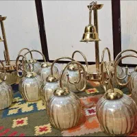 فروش دو عدد لوستر ۷ شعله برند چشمه نور|لوستر و چراغ آویز|شیراز, صنایع الکترونیک|دیوار