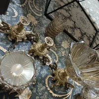 ست کریستال دودی ۶نفره