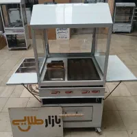 فر مغازه خیلی کوچیک ترکیبی چدن۴۰×۷۰پیتزا۴ساندویچی