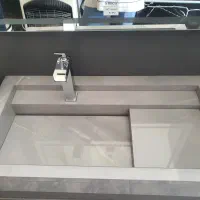 ساخت روشویی سرامیکی و کانتر صحفه کابینت|لوازم سرویس بهداشتی|سنندج, |دیوار