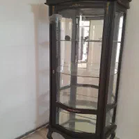 بوفه چوبی|بوفه، ویترین، کنسول|قره ضیاالدین, |دیوار