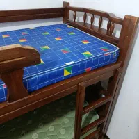 تخت خواب دوطبقه چوبی|تخت و سرویس خواب|بندرعباس, |دیوار