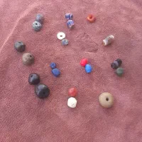 مهره سنگ قدیمی|کلکسیون اشیاء عتیقه|شیراز, کرونی(خاتونک)|دیوار