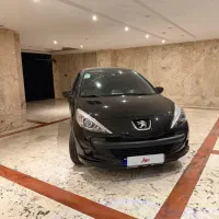 207 مشکی سقف پاناروما|خودرو سواری و وانت|کرج, جهانشهر|دیوار