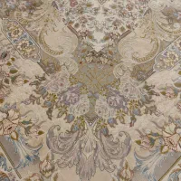 فرش ۱۲متری گل برجسته ۱۲۰۰شانه ۳۶۰۰تراکم|فرش|ری, ولی آباد|دیوار