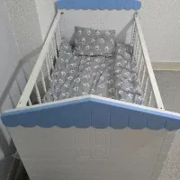 تخت خواب کودک در حد نو دوکاره|تخت و صندلی بچه|قروه, |دیوار