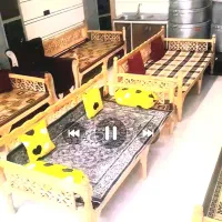 تخت سنتی چوب نراد در ابعاد مختلف