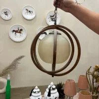 لوستر|لوستر و چراغ آویز|شاهین‌شهر, مورچه خورت|دیوار