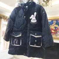 کاپشن مشکی دخترانه نوجوان