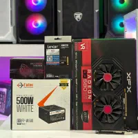 کیس گیمینگ نسل ۸ گرافیک RX580 8GB رم 16گیگ|رایانه رومیزی|مشهد, فلسطین|دیوار