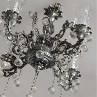 لوستر سلطنتی نقره ای