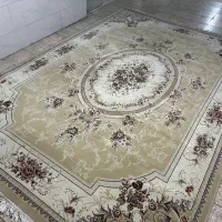 ۲ عدد فرش ۱۰۰۰ نگین مشهد در حد نو تر و تمیز