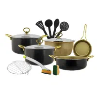 سرویس ۱۴ پارچه گلدن گرانیت وارمی