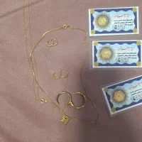 طلا  زنجیر گوشواره سکه