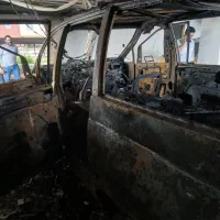 خودرو ون کاروان سایپا به علت آتش سوزی فروشی است|خودرو سواری و وانت|جویبار, |دیوار