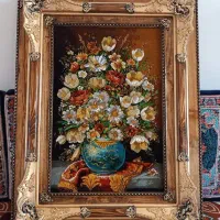 چند عدد تابلو فرش دستبافت