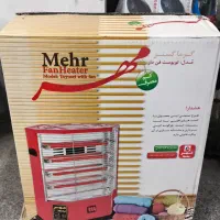بخاری برقی هیتر فن دار مهر ابر استار(کابل جوش یزد)