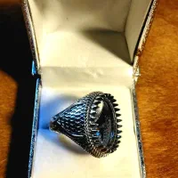 رکاب انگشتر مردانه نقره۹۲۵