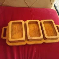 ظرف پذیرایی چوبی فروش فوری