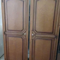 درآور و کمد چوبی|جاکفشی، کمد، دراور|یزد, |دیوار