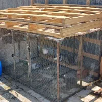 قفس آهنی بزرگ برای کفتر