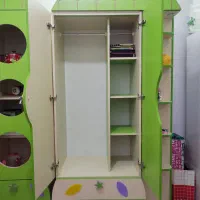 فروش ویژه سرویس کامل خواب نوجوان با طراحی لاکپوش|تخت و سرویس خواب|برخوار, |دیوار