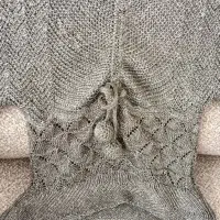 تاپ بافتنی خاکستری نقره ای براق ابریشمی|لباس|قم, پردیسان|دیوار