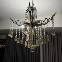 لوستر۵شعله کاملا سالم