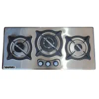 اجاق گاز صفحه ای ۳ شعله Steel ( مکس )