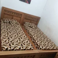 تخت خواب یک نفره دو عدد