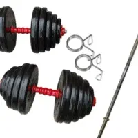 ست هالتر و دمبل ۳۰ کیلویی متغیر